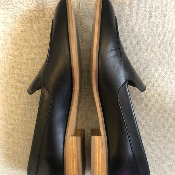Everlane Shoes - Everlane Black Leather Loafers